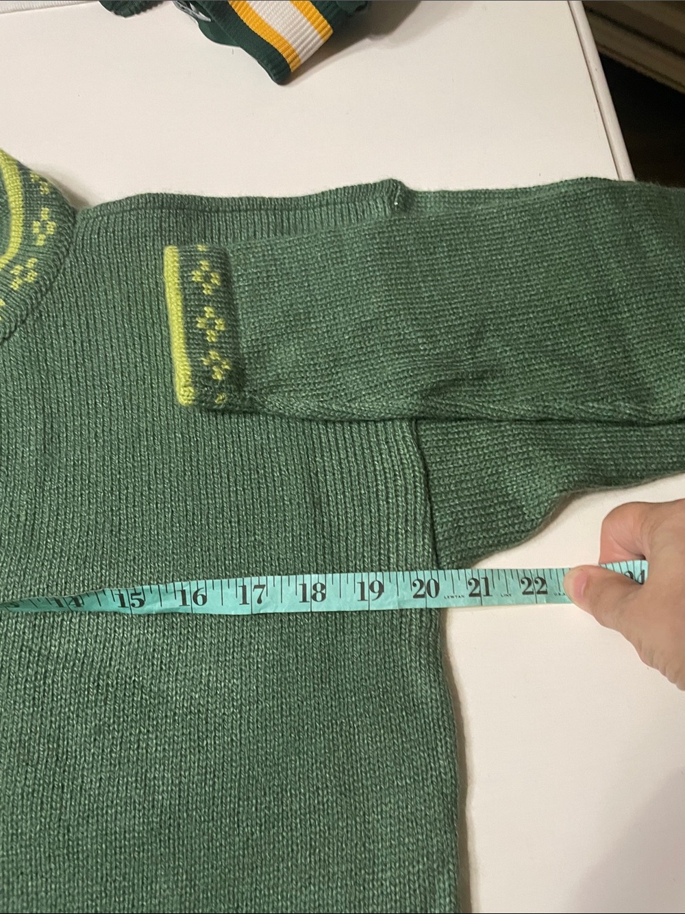 Gamboa Alpaca Wool cardigan made in Peru medium - Picture 6 of 8